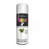Paint Factory Brilliant White Gloss Spray Paint 400ml Spray Paint